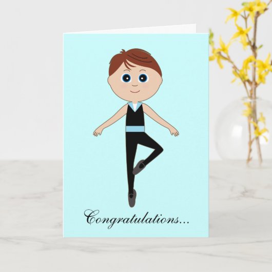 Carte Considérant Félicitations ! (Fleur jaune)