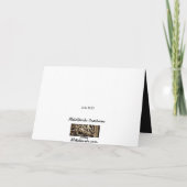 Carte Considérez le Lillies (Dos)