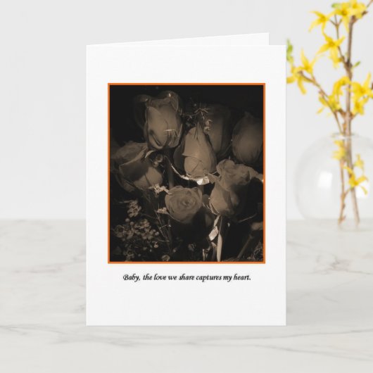 Carte Consommez-moi (G) (Fleur jaune)