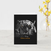 Carte Constater que son combat est mon combat (Fleur jaune)