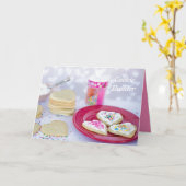 Carte Constructeur de biscuits (Fleur jaune)
