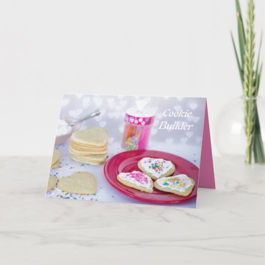 Carte Constructeur de biscuits (Devant)