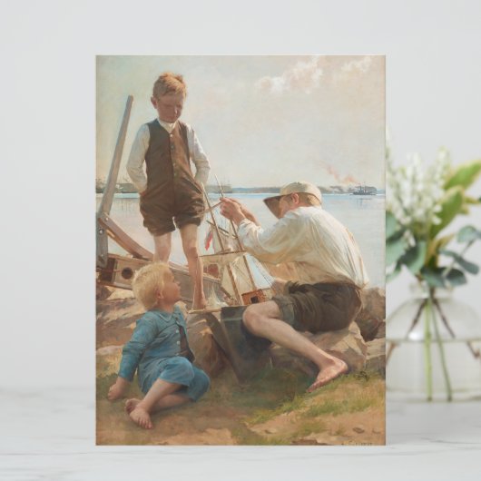 Carte Constructeurs navals (par Albert Edelfeel) (Debout devant)