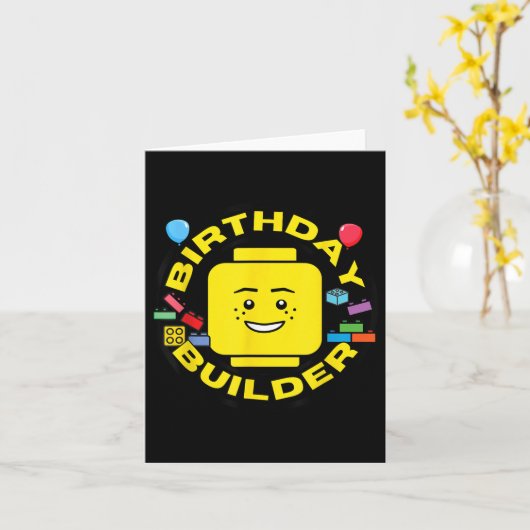 Carte Construction de briques Blocs de construction Anni (Fleur jaune)