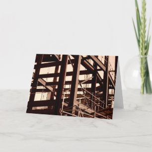 Carte Construction de charpente en acier