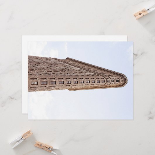 Carte Construction de Flatiron (Devant/Arrière en situation)