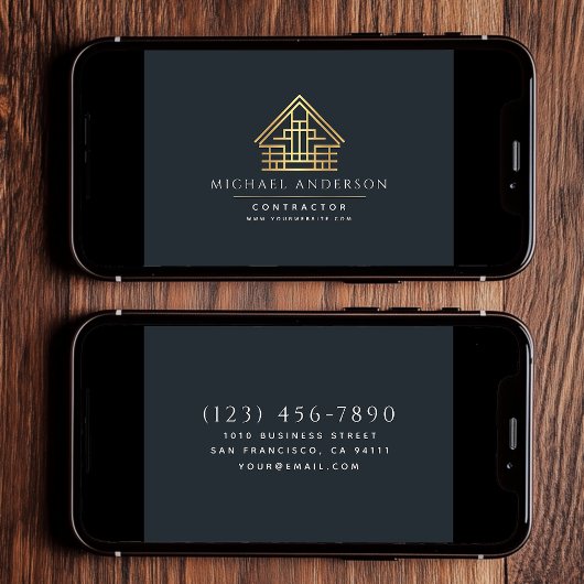 Carte Construction de maisons numériques Bleu