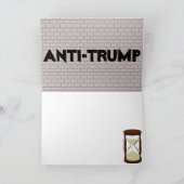 Carte Construire ce mur / Anti-Trump, (Intérieur)