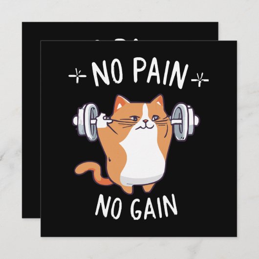 Carte Construisons Un Peu De Muscle ! Heure De Gymnastiq (Devant / Derrière)