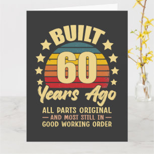 Carte Construit il y a 60 ans Toutes les pièces d'origin