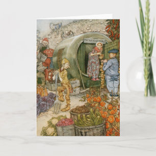 Carte Conte de fées anglais (blanc à l'intérieur)