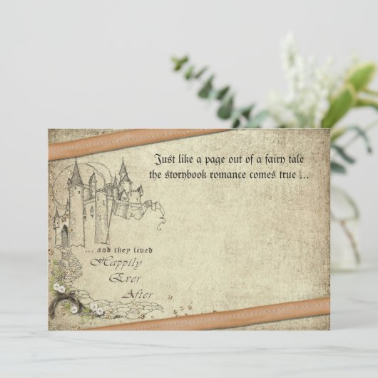 Carte Conte de fées vintage (Debout devant)