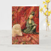 Carte Contemplation (Fleur jaune)