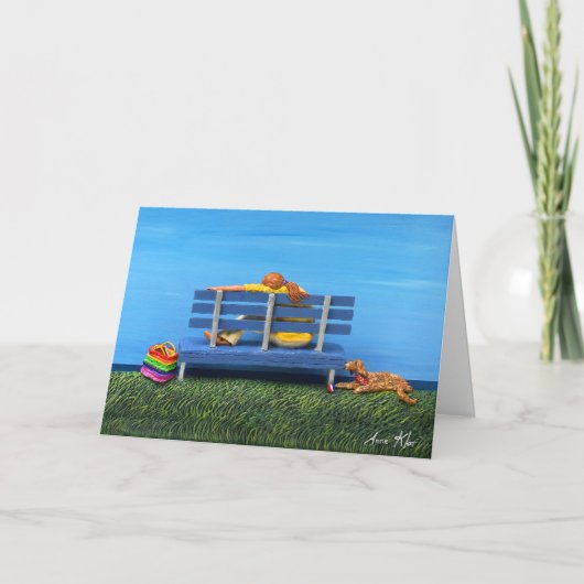 Carte Contemplation fraîche (Devant)