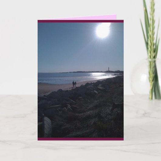 Carte Contemplation sur Cape Cod (Devant)