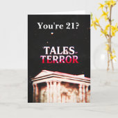 Carte Contes de terreur du mausolée 21e anniversaire (Fleur jaune)