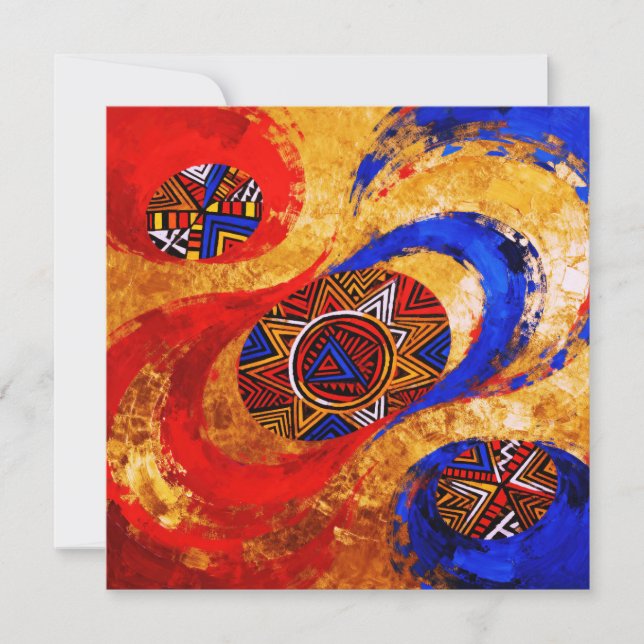 Carte Continuum – Une célébration colorée de l'histoire  (Devant)