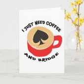 Carte Contrat Pont et Café Grand Chelem soumission (Fleur jaune)