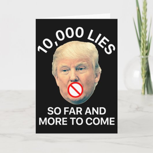 Carte Contre Trump 10 (Devant)