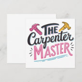 Carte Contremaître de charpentier (Devant / Derrière)