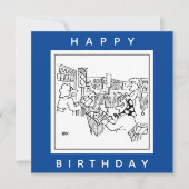 Carte Contrôle de la circulation feux de circulation dan (Devant)