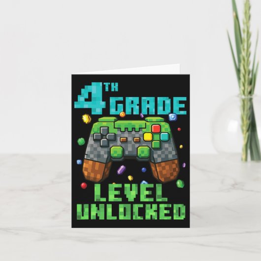 Carte Contrôleur de gamer déverrouillé de 4e classe (Devant)