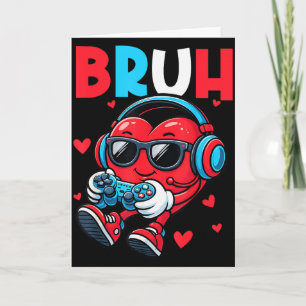 Carte Contrôleur de jeu vidéo de la Saint-Valentin pour