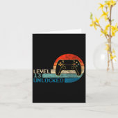 Carte Contrôleur de jeu vidéo déverrouillé niveau 13 Ann (Fleur jaune)