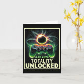 Carte Contrôleur de jeu vidéo Total Solar Eclipse 2024 B (Fleur jaune)