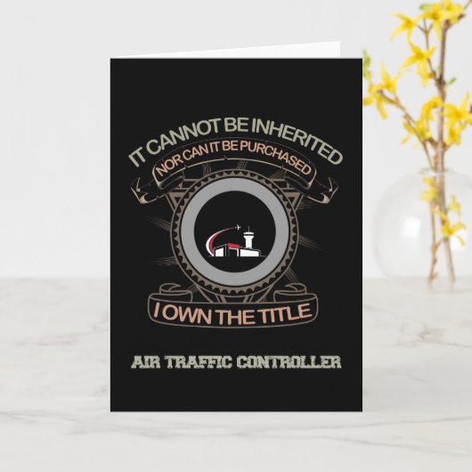 Carte Contrôleur de la circulation aérienne (Fleur jaune)