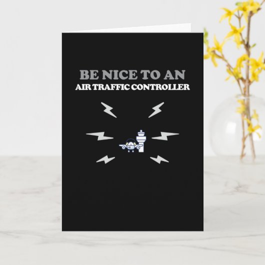 Carte Contrôleur de la circulation aérienne (Fleur jaune)