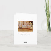 Carte Convalescence (Dos)