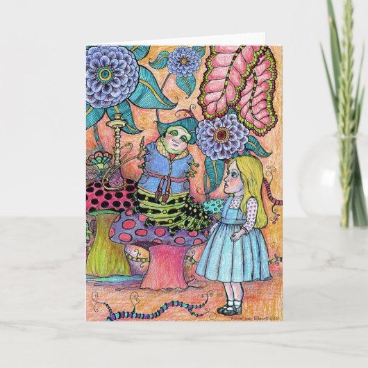 Carte Conversation Avec Un Caterpillar (Devant)