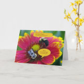 Carte Conversation Buzz (Fleur jaune)