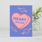 Carte Conversation Heart Breaker (Debout devant)