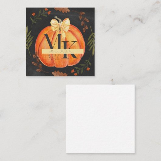 Carte Cookie (Devant / Derrière)