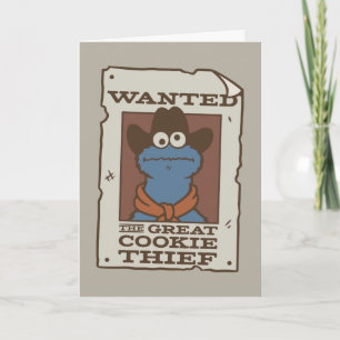 Carte Cookie Monster   Poster Recherché