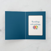 Carte Cookies à chips au chocolat Anniversaire (Intérieur)