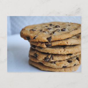 Carte Cookies à puces de chocolat