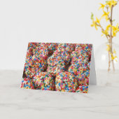 Carte Cookies aux pépites (Fleur jaune)