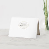Carte Cookies aux pépites de chocolat pour remerciement (Dos)
