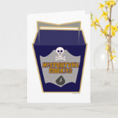 Carte Cookies de malchance (Fleur jaune)