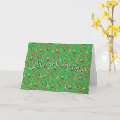 Carte Cookies de Noël (Fleur jaune)
