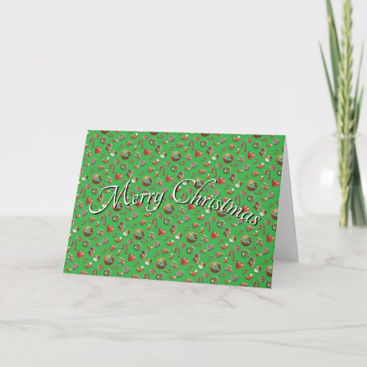 Carte Cookies de Noël (Devant)