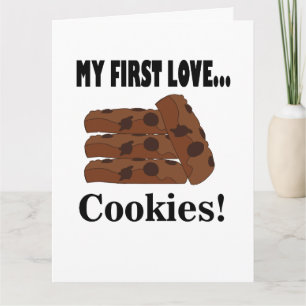 Carte Cookies Mon Premier Amour Biscuit