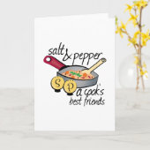 Carte Cooks Best Friends (Fleur jaune)