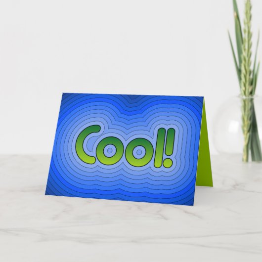 Carte Cool ! (Devant)