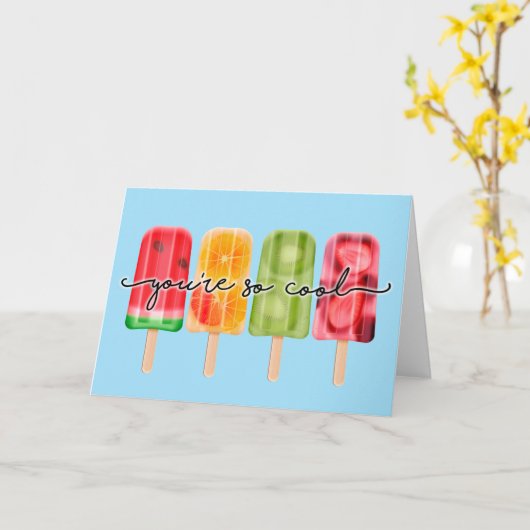 Carte Cool (Fleur jaune)