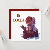 Carte Cool 16, loup (Devant/Arrière en situation)