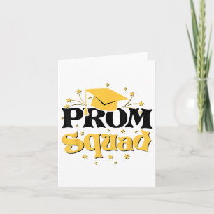 Carte Cool 2025 Prom Squad Cl De 2025 Graduation Matchin